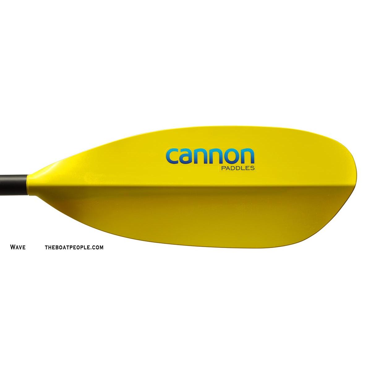 Cannon Wave Kayak Paddle blade yellow